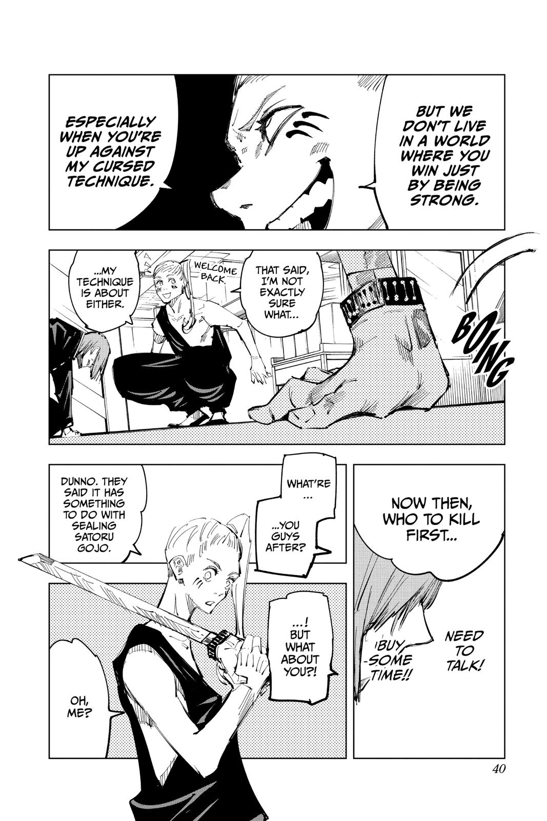 Jujutsu Kaisen Chapter 99 — page 13