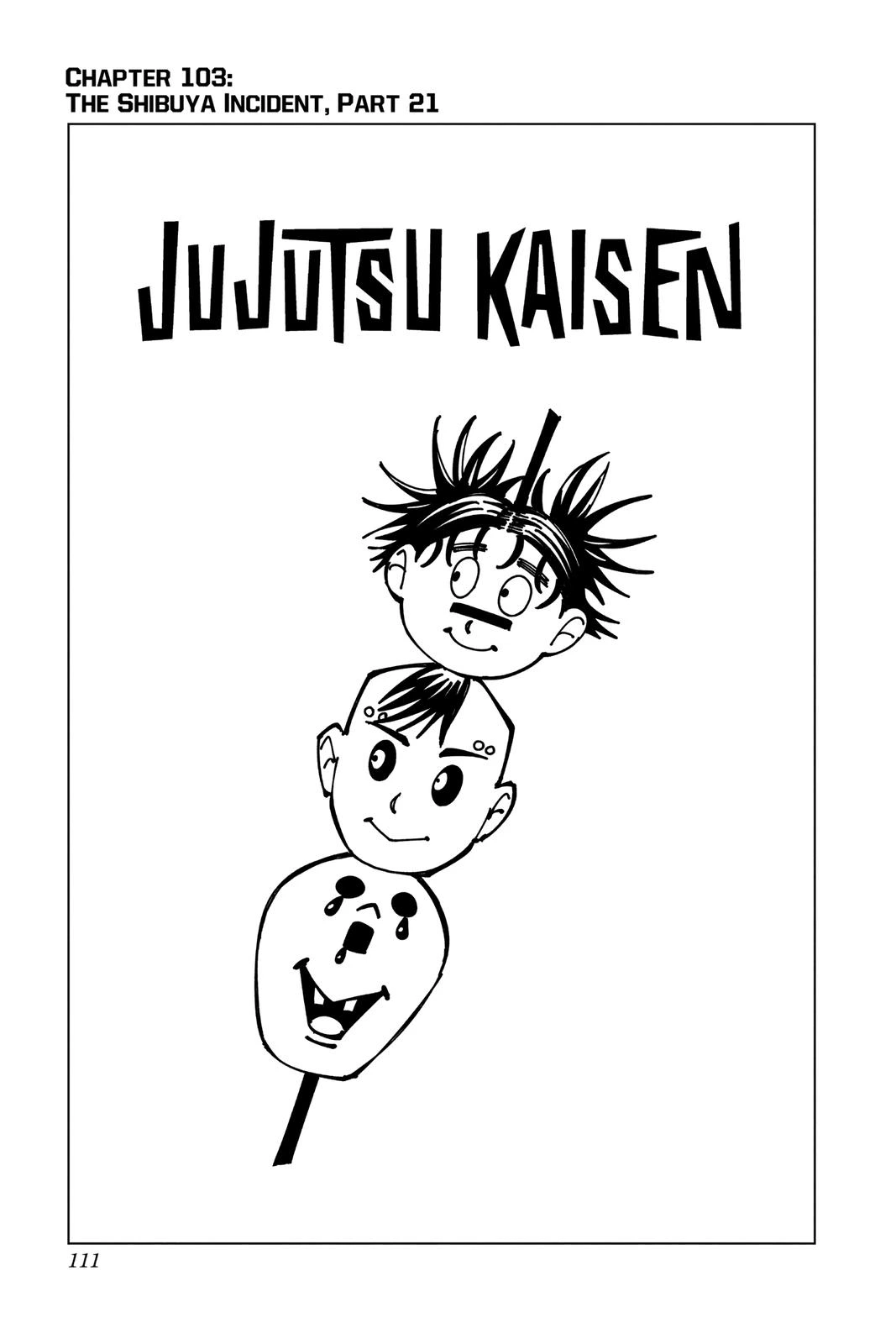 Jujutsu Kaisen Chapter 103 — page 1