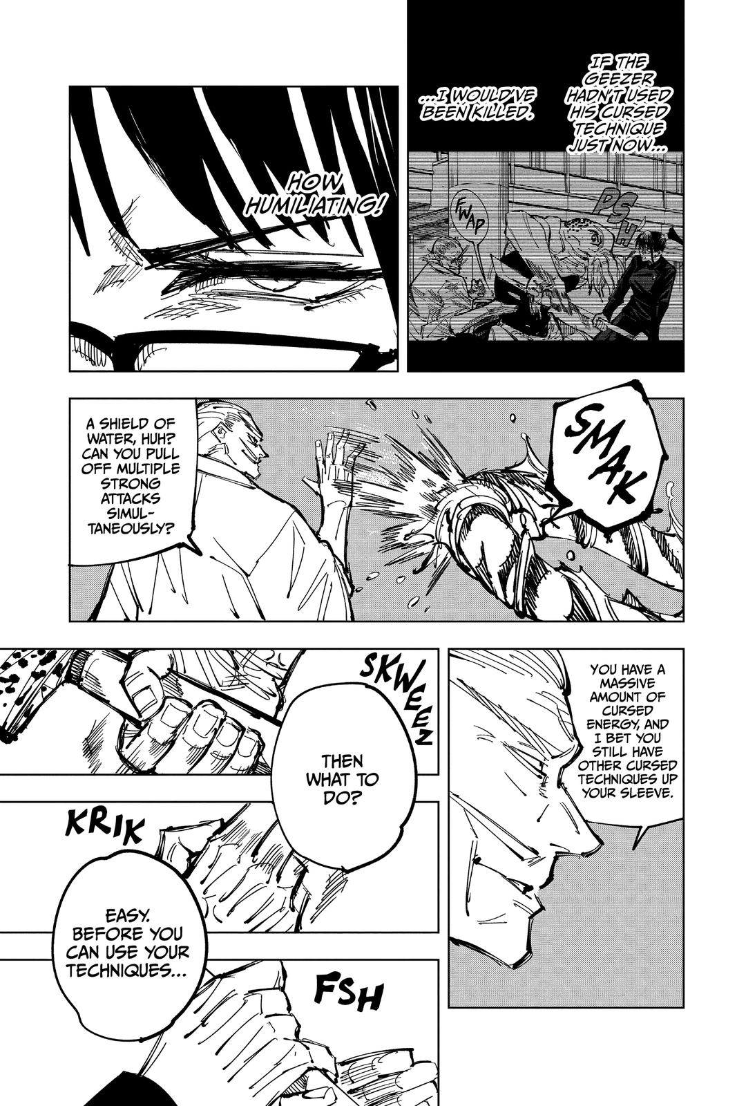Jujutsu Kaisen Chapter 107 — page 19