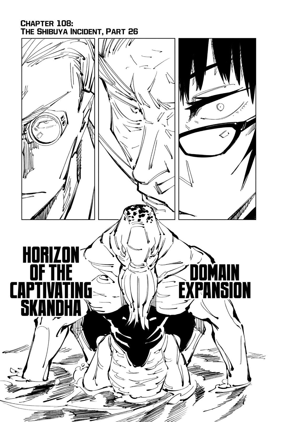 Jujutsu Kaisen Chapter 108 — page 1
