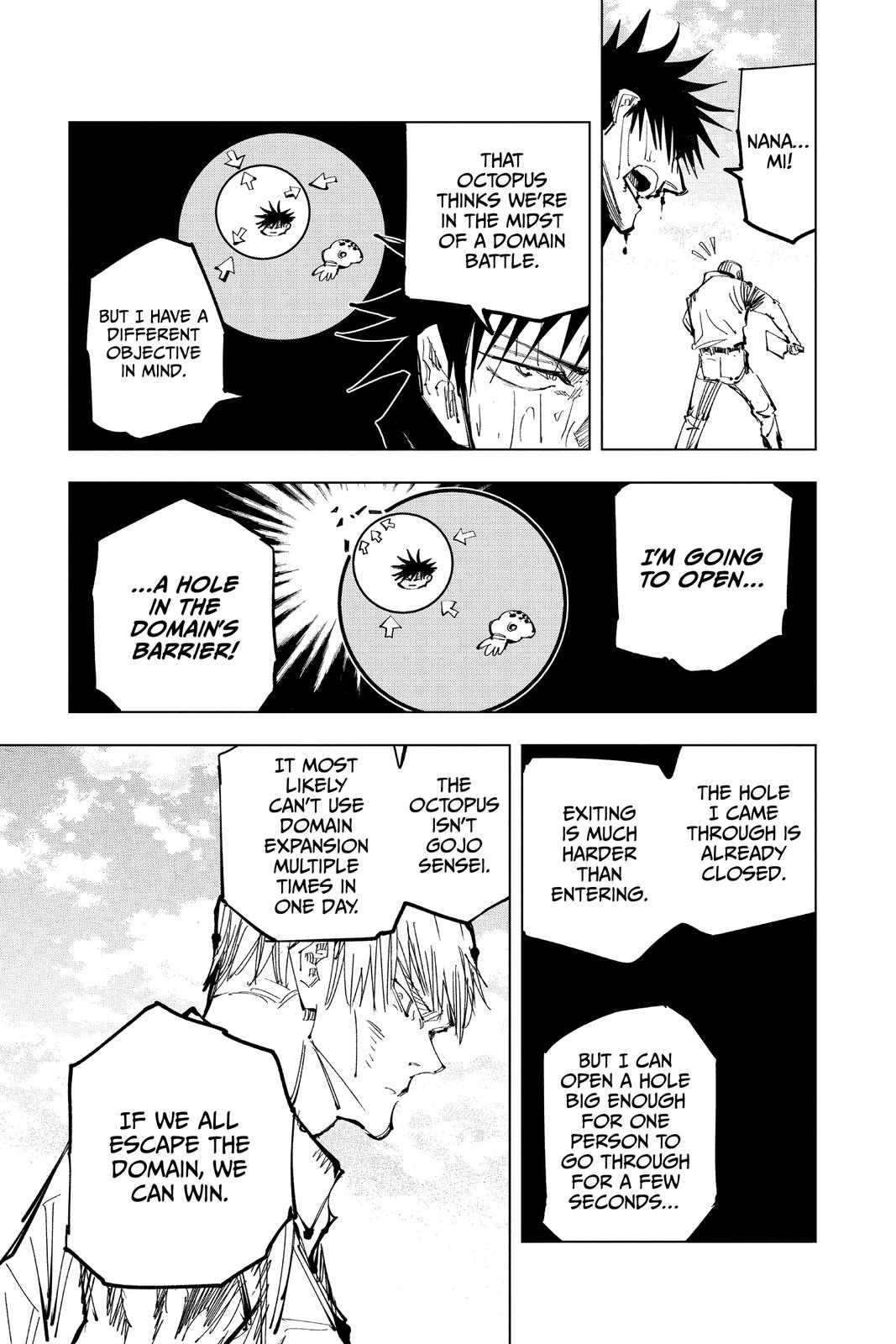 Jujutsu Kaisen Chapter 109 — page 13