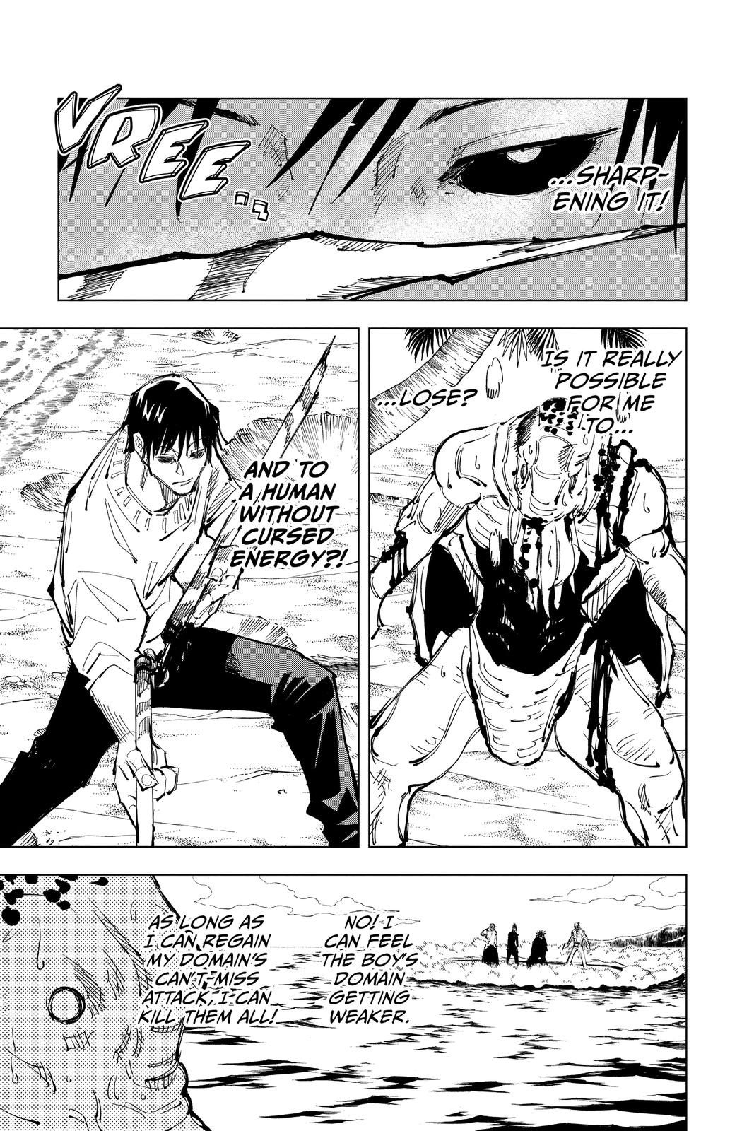 Jujutsu Kaisen Chapter 110 — page 16