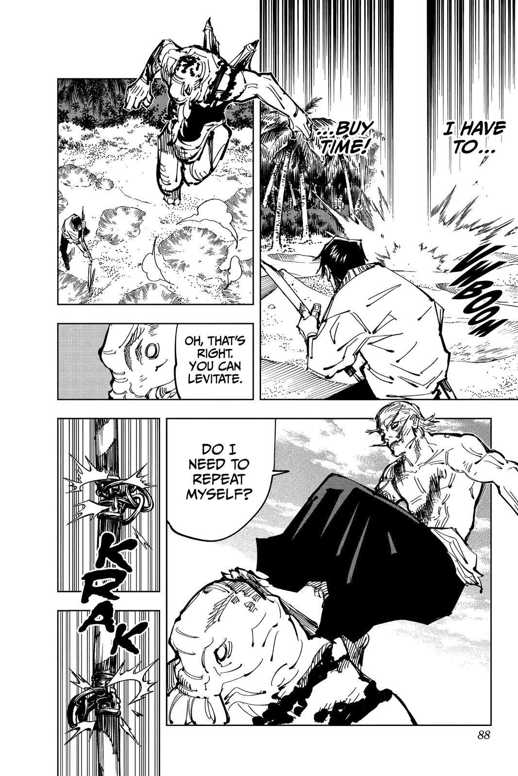 Jujutsu Kaisen Chapter 110 — page 17
