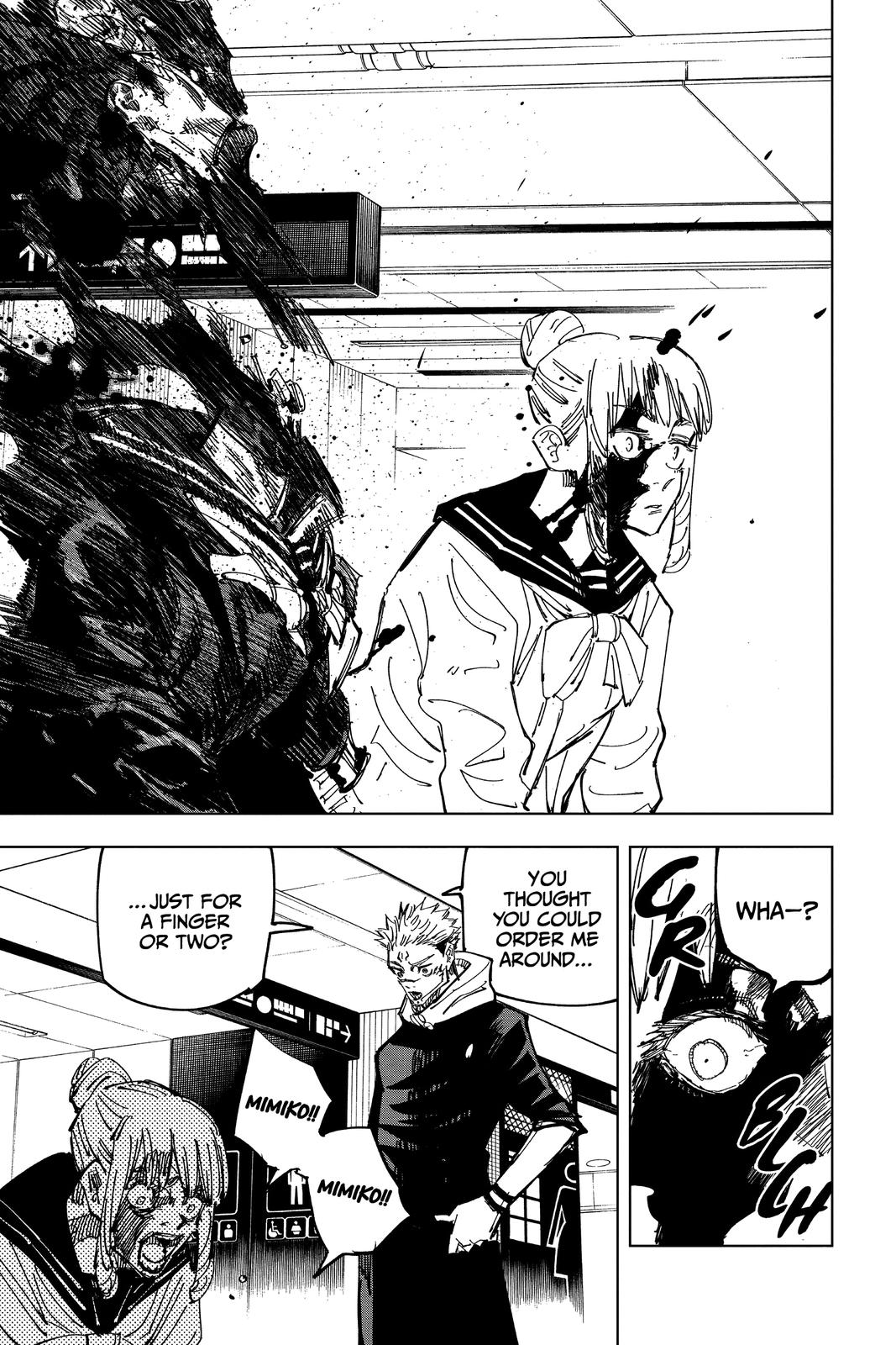 Jujutsu Kaisen Chapter 112 — page 13