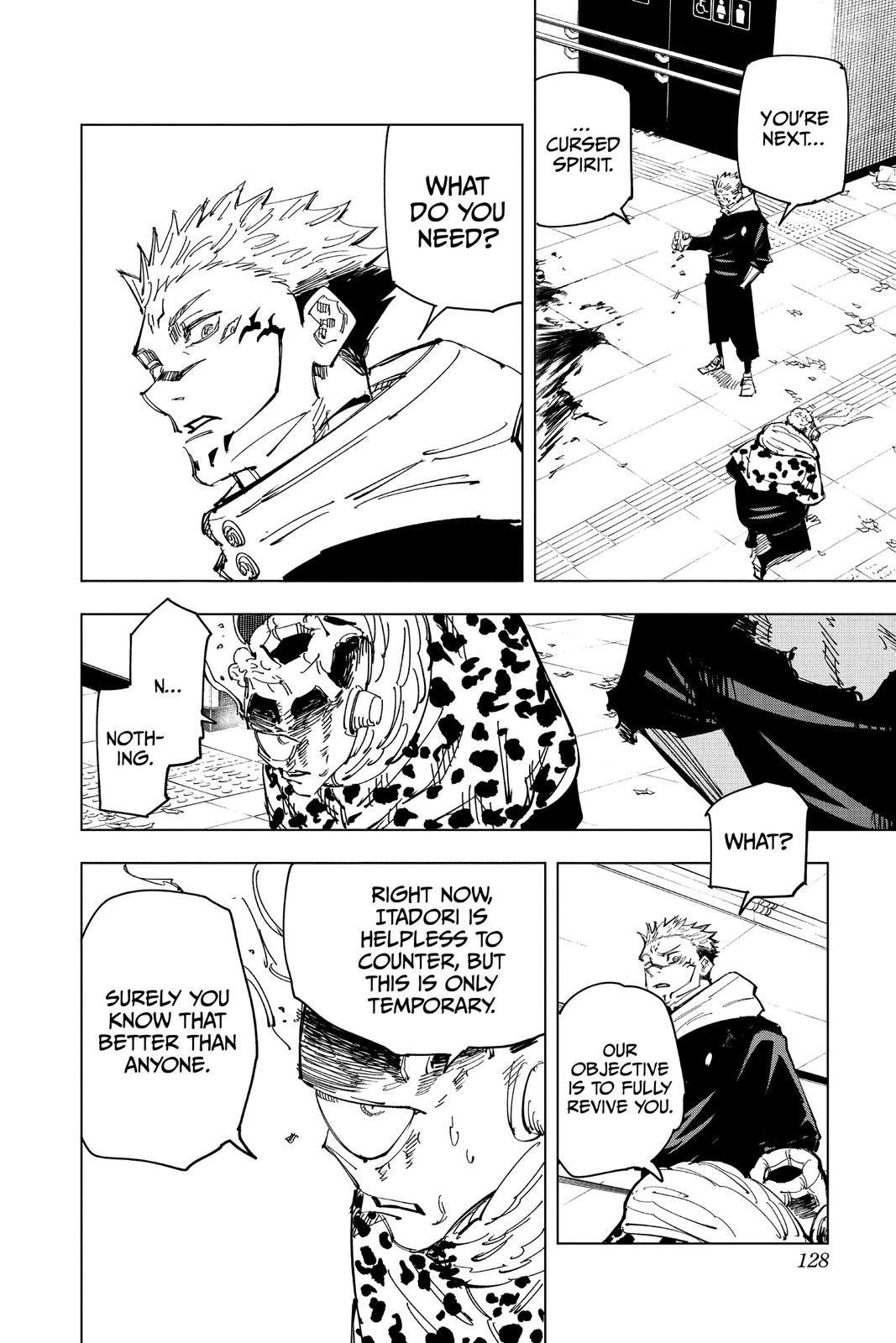 Jujutsu Kaisen Chapter 112 — page 16