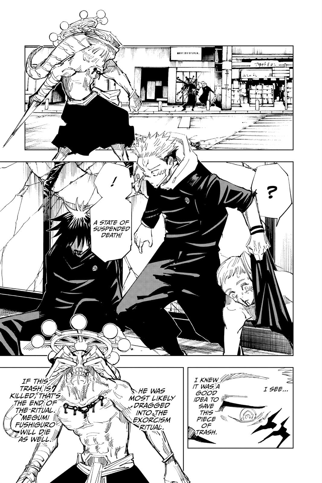 Jujutsu Kaisen Chapter 117 — page 17