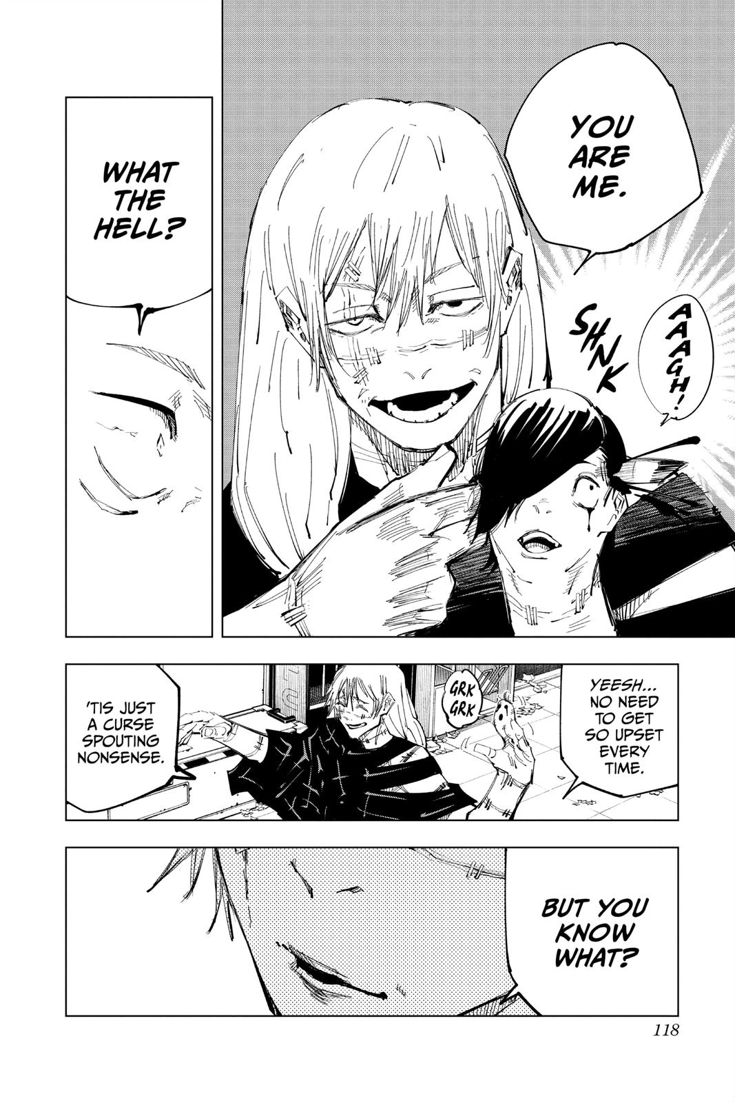 Jujutsu Kaisen Chapter 121 — page 9