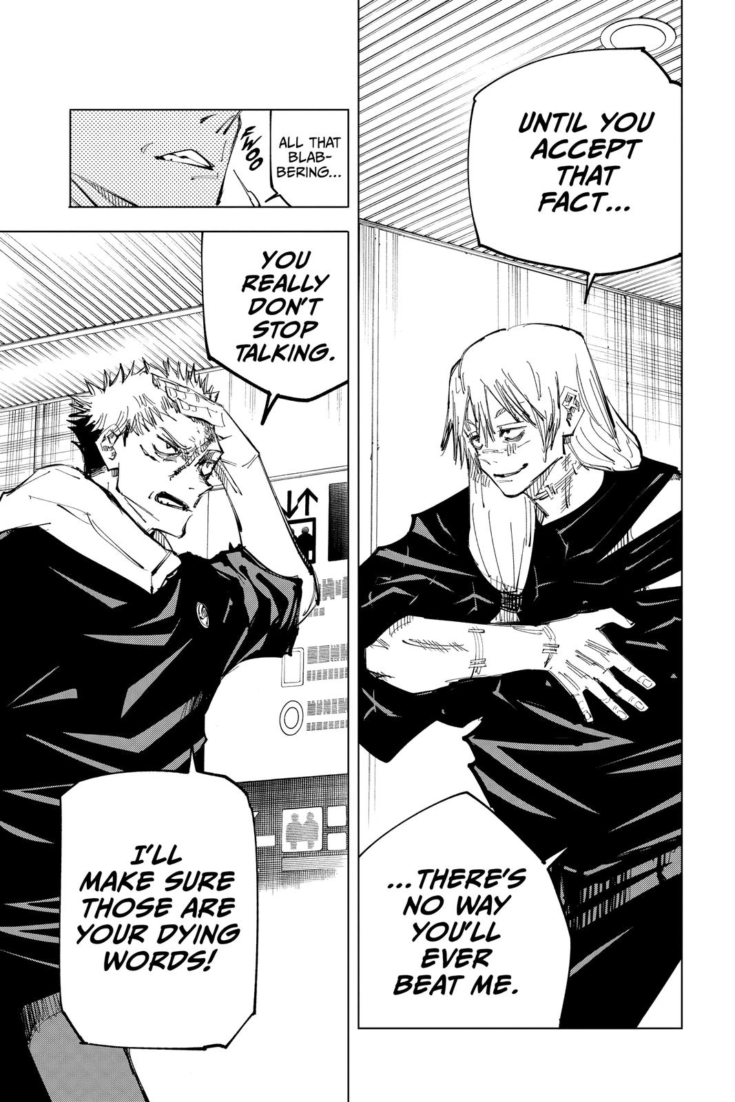 Jujutsu Kaisen Chapter 121 — page 10