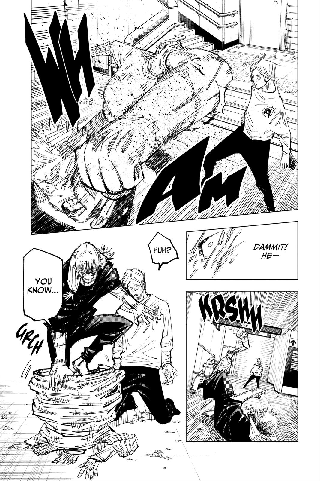 Jujutsu Kaisen Chapter 122 — page 7