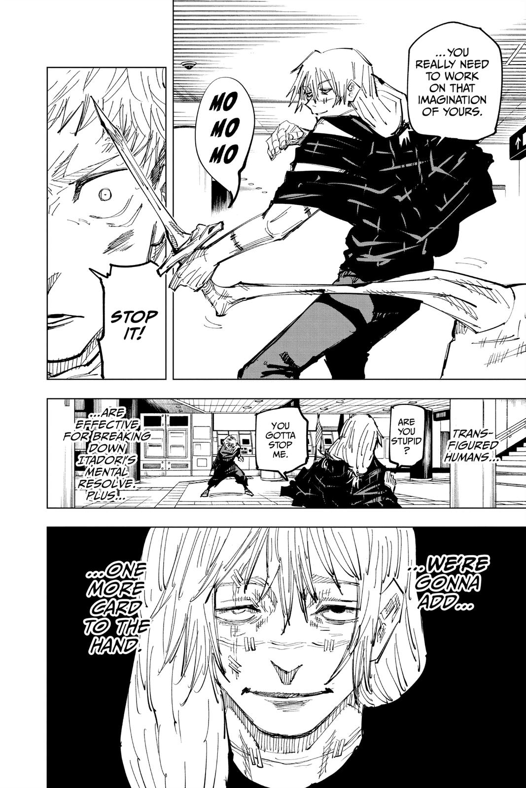 Jujutsu Kaisen Chapter 122 — page 8
