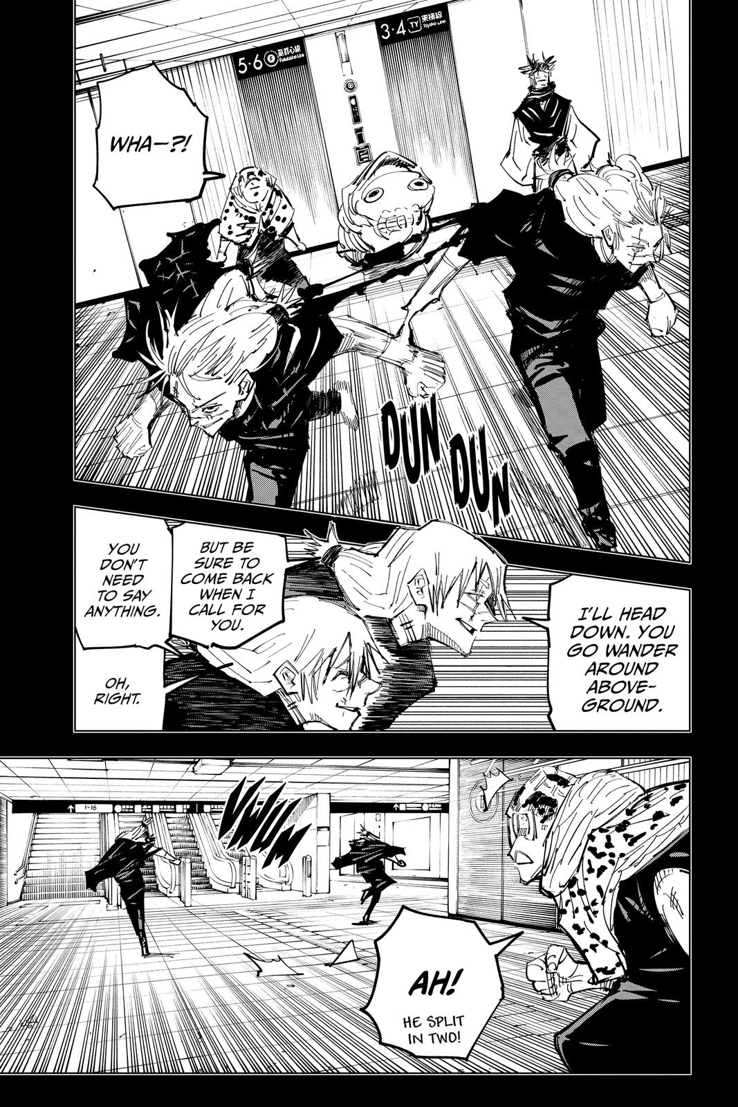 Jujutsu Kaisen Chapter 122 — page 11