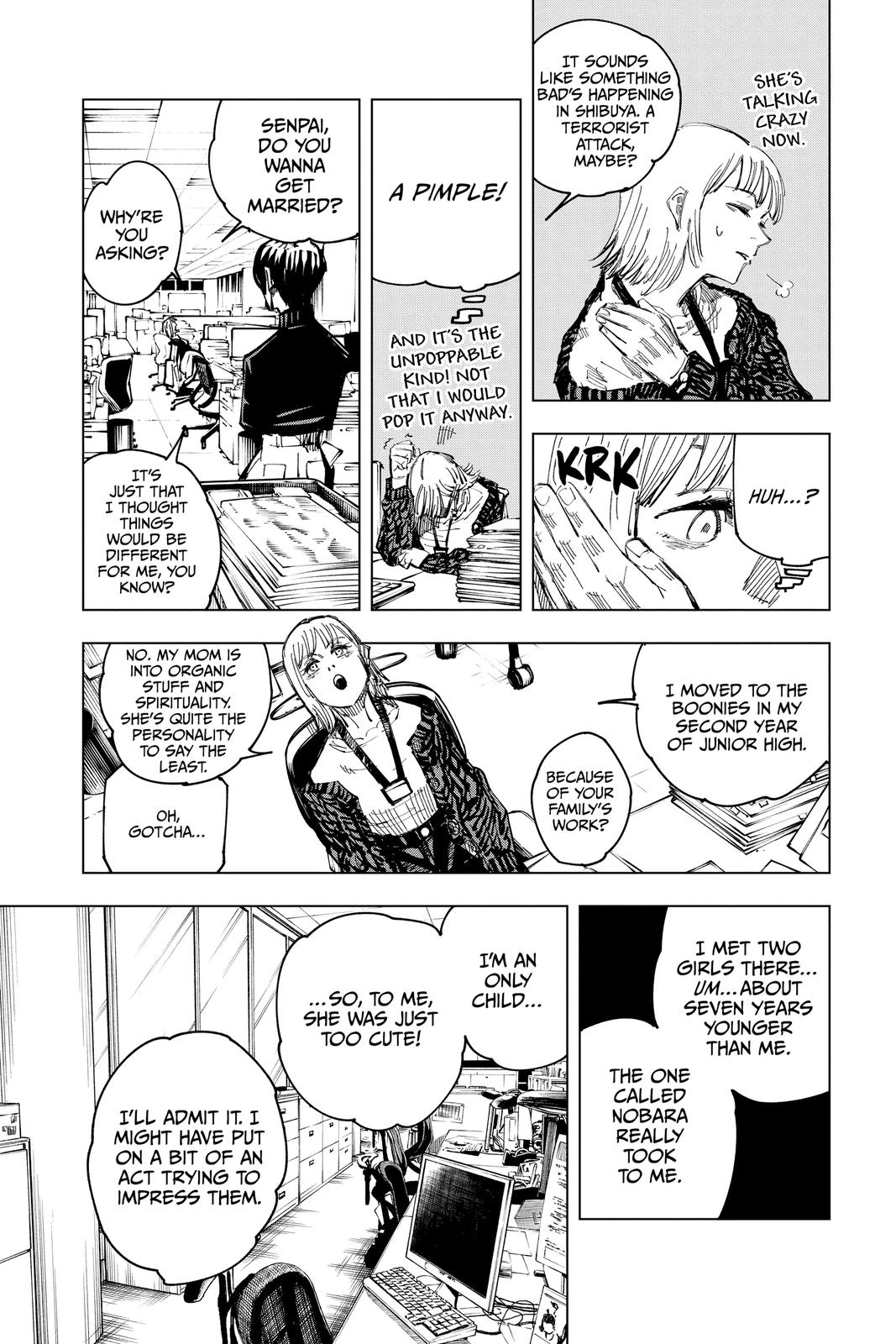 Jujutsu Kaisen Chapter 125 — page 19