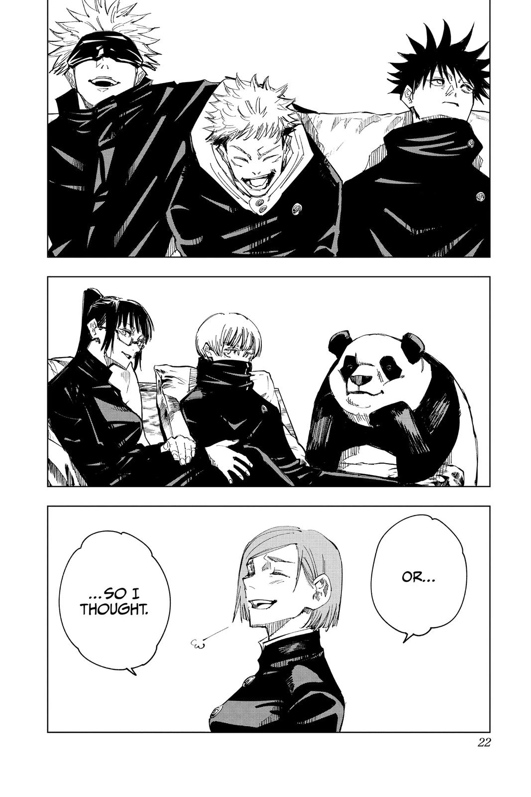 Jujutsu Kaisen Chapter 125 — page 22