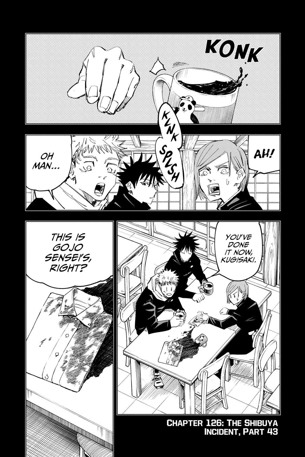 Jujutsu Kaisen Chapter 126 — page 1