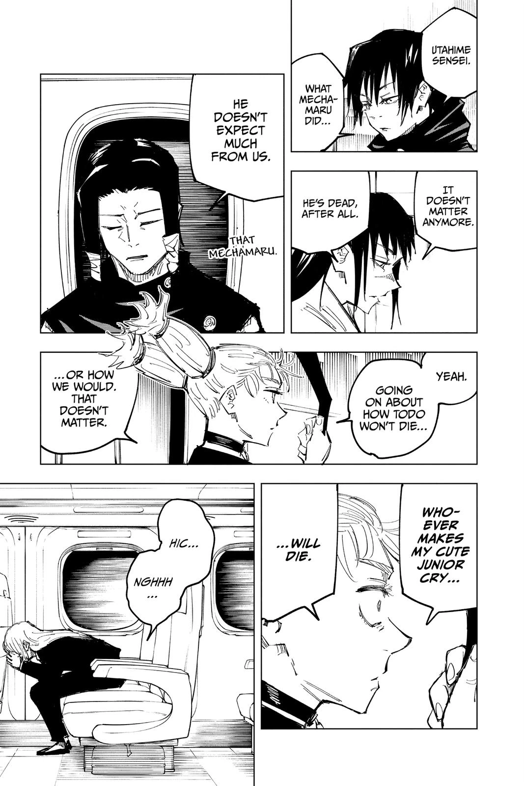 Jujutsu Kaisen Chapter 128 — page 7