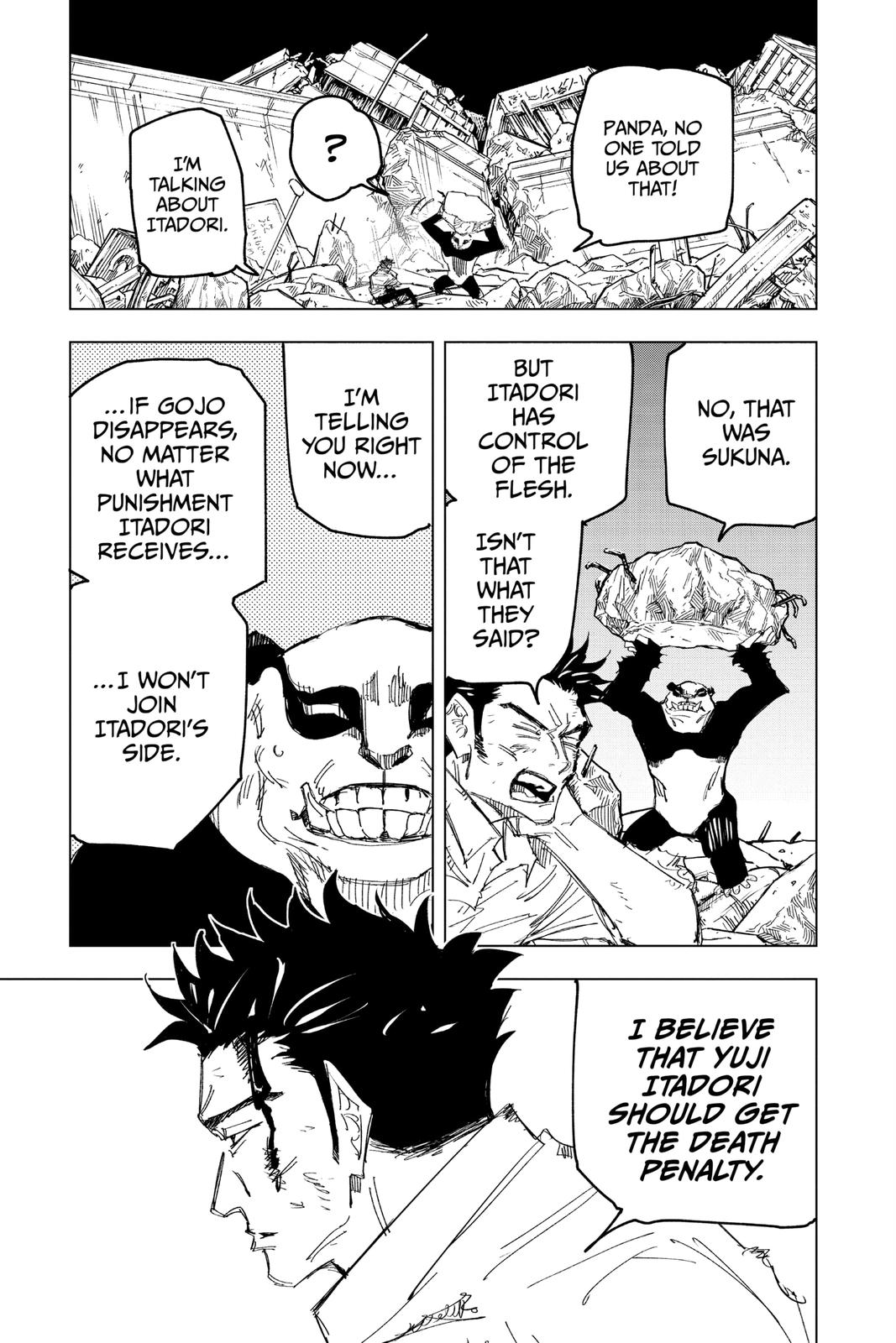 Jujutsu Kaisen Chapter 133 — page 5