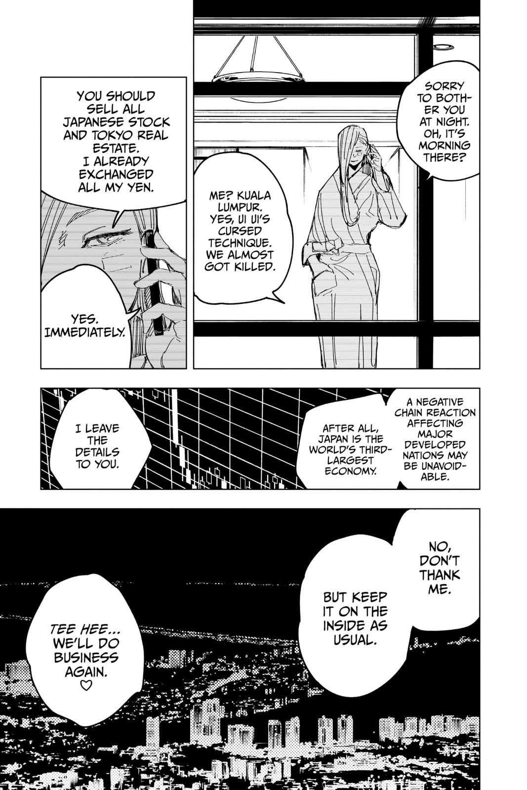 Jujutsu Kaisen Chapter 133 — page 7