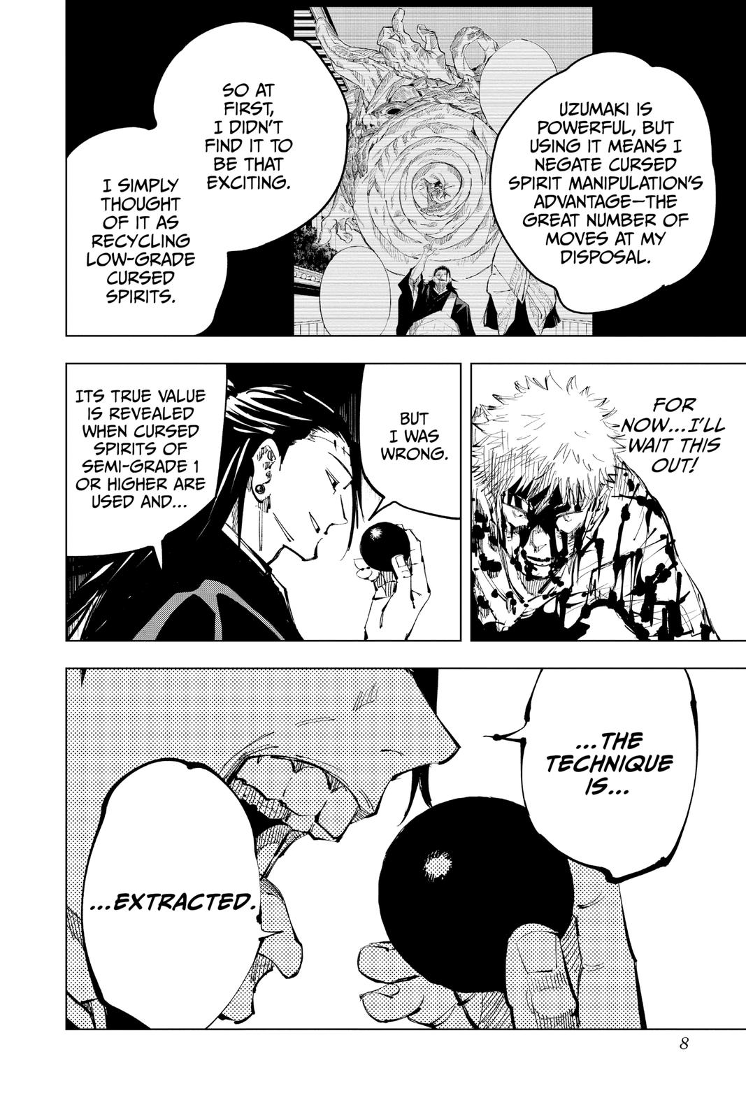 Jujutsu Kaisen Chapter 134 — page 8