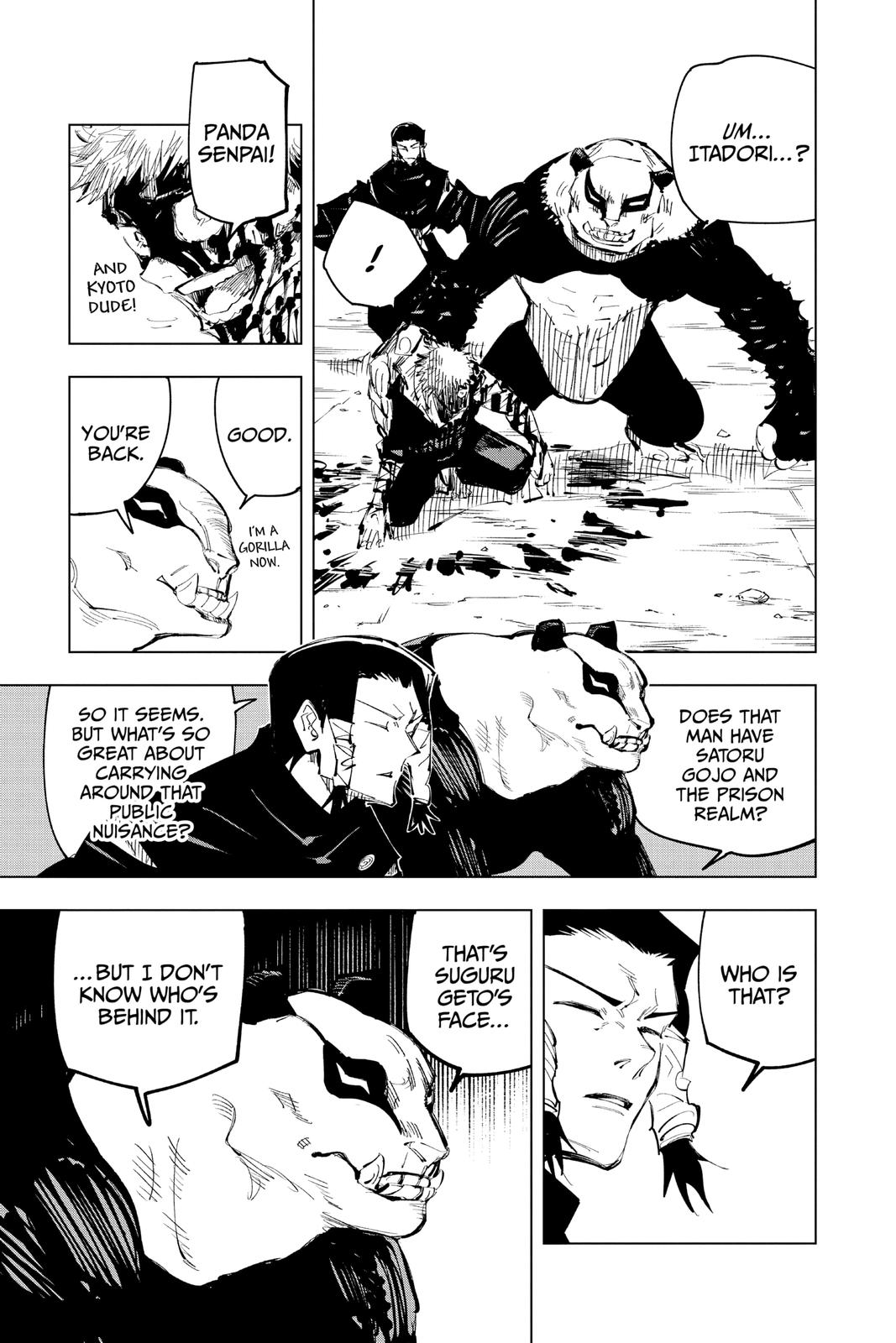 Jujutsu Kaisen Chapter 134 — page 19