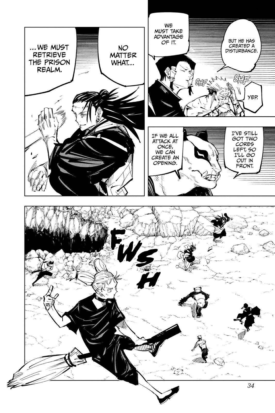 Jujutsu Kaisen Chapter 135 — page 7