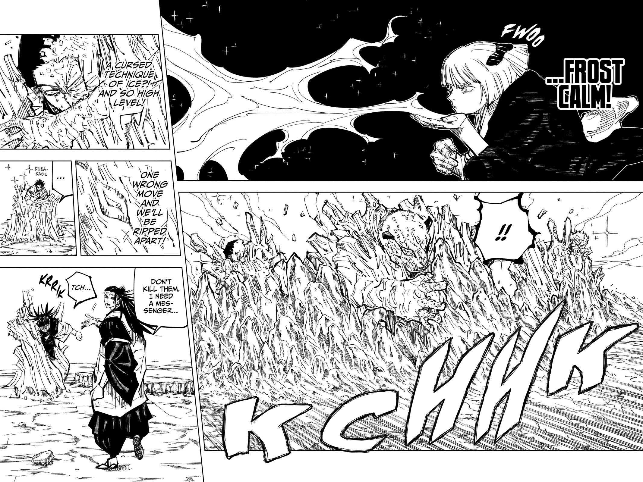 Jujutsu Kaisen Chapter 135 — page 9