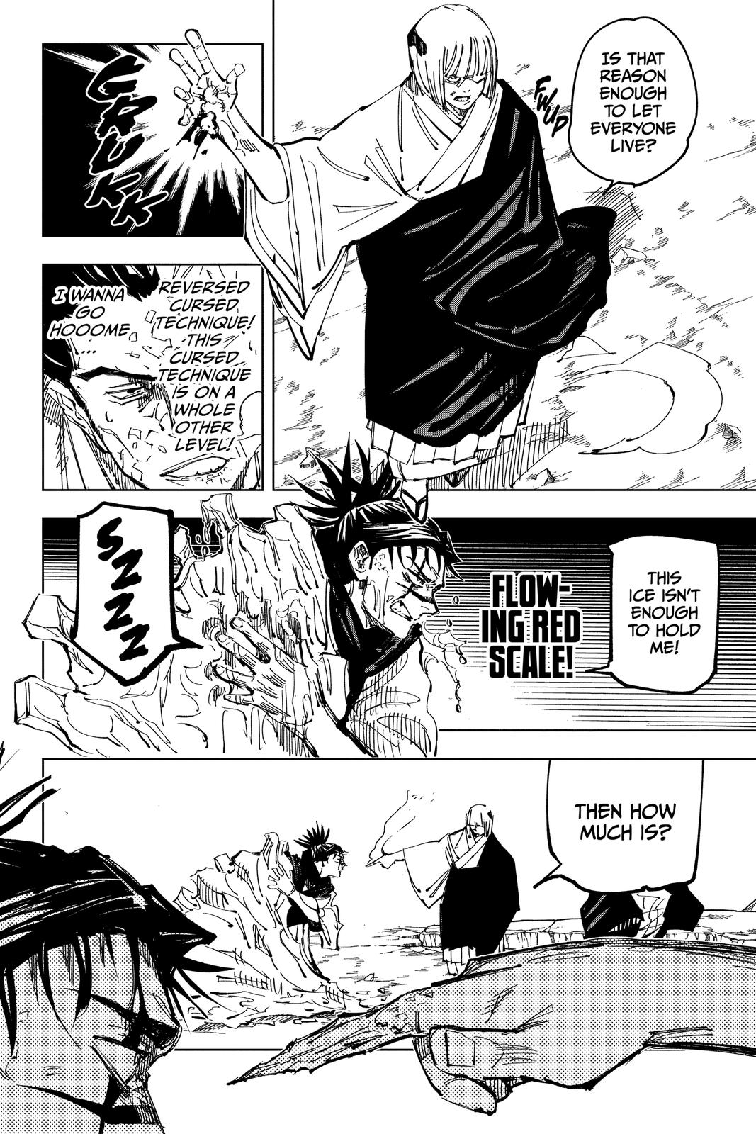 Jujutsu Kaisen Chapter 135 — page 10