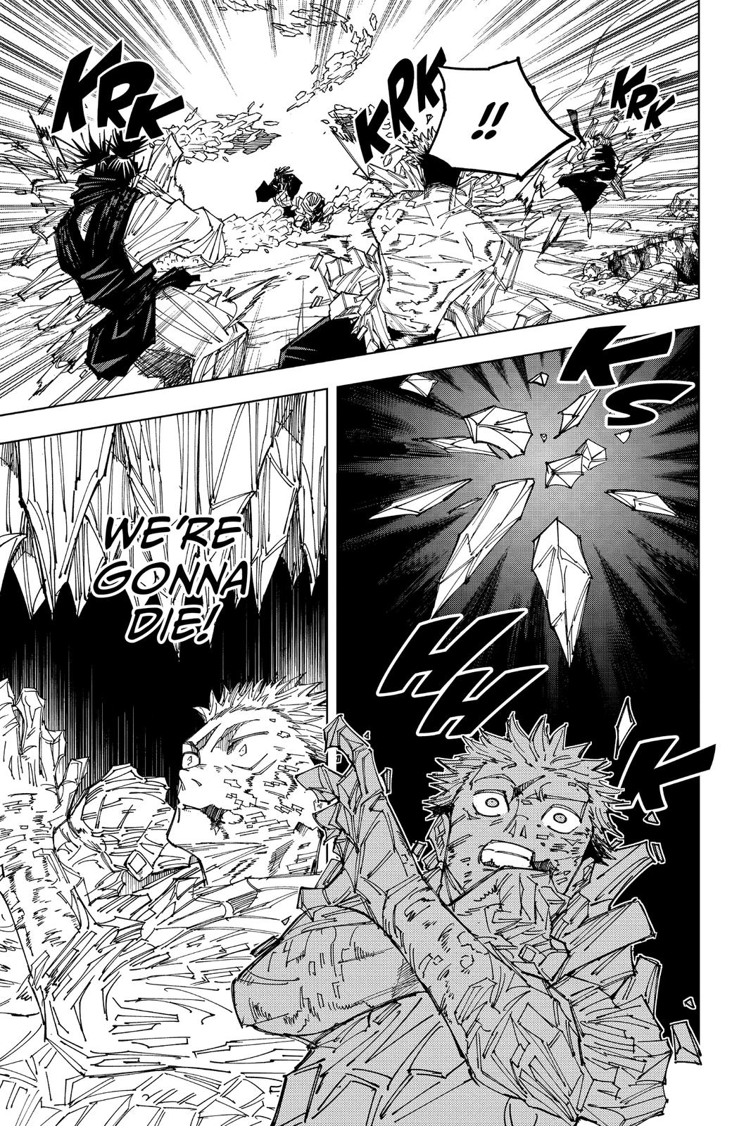 Jujutsu Kaisen Chapter 135 — page 15