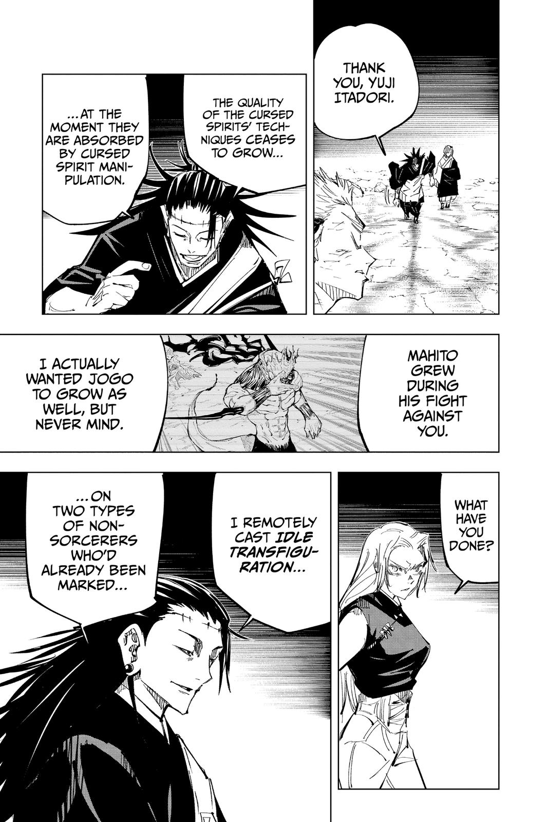 Jujutsu Kaisen Chapter 136 — page 9