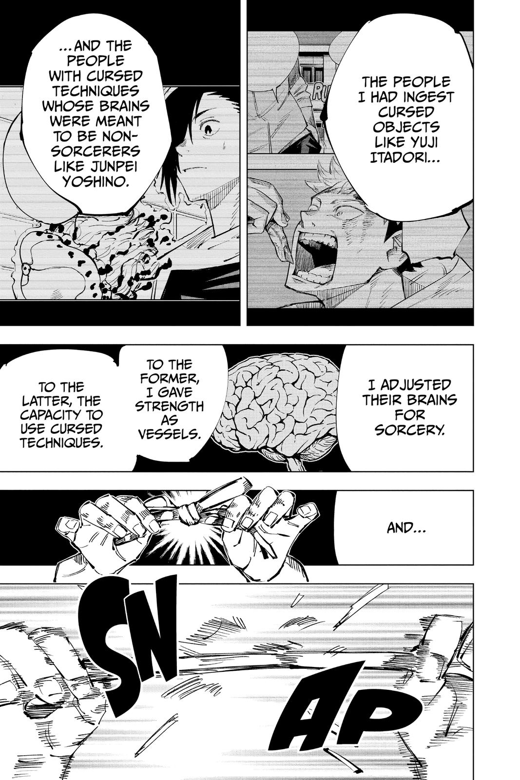 Jujutsu Kaisen Chapter 136 — page 11