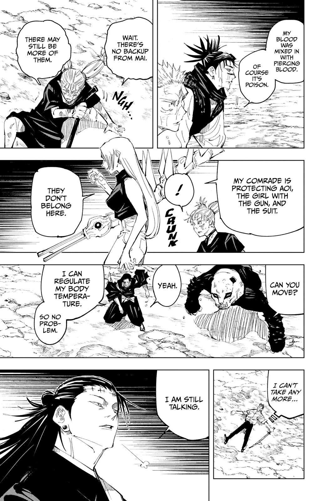 Jujutsu Kaisen Chapter 136 — page 15