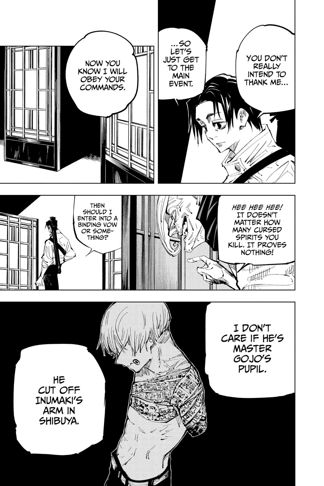 Jujutsu Kaisen Chapter 137 — page 18