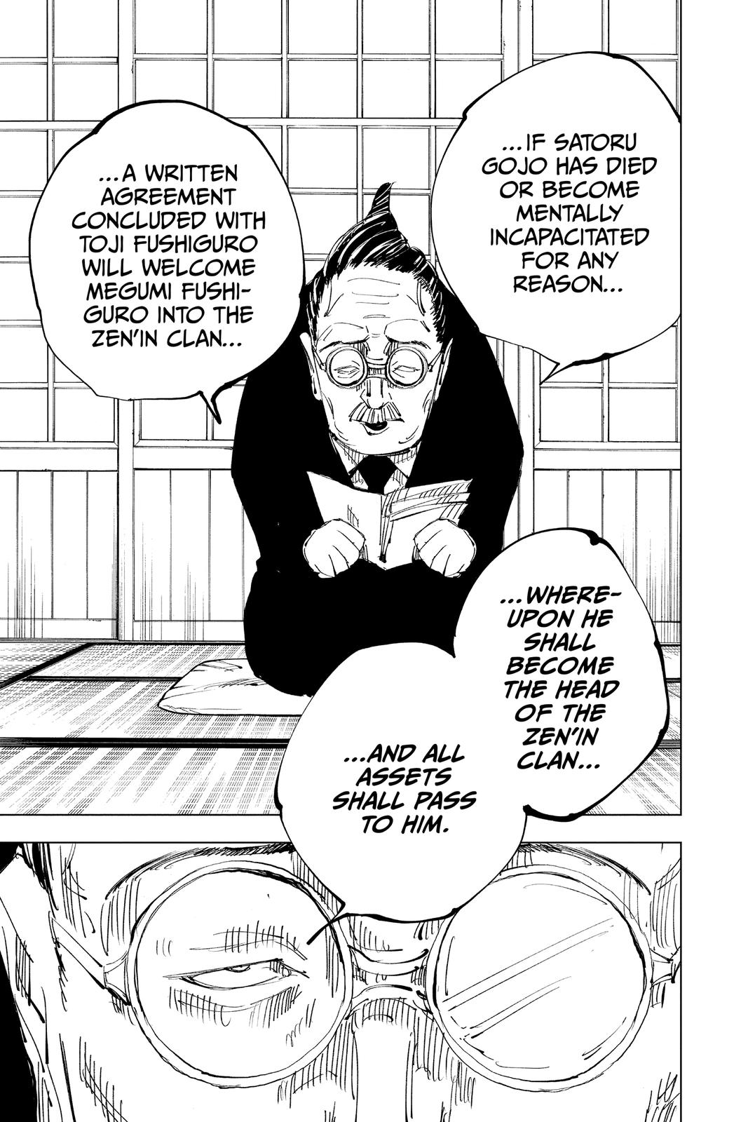 Jujutsu Kaisen Chapter 138 — page 9