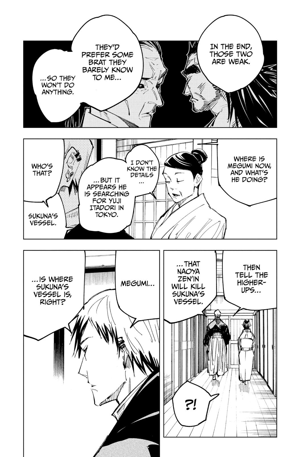 Jujutsu Kaisen Chapter 138 — page 11
