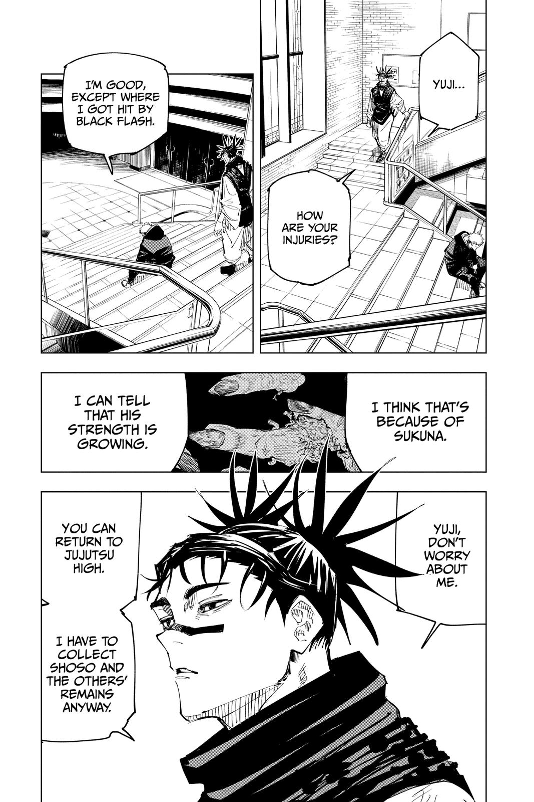 Jujutsu Kaisen Chapter 138 — page 15
