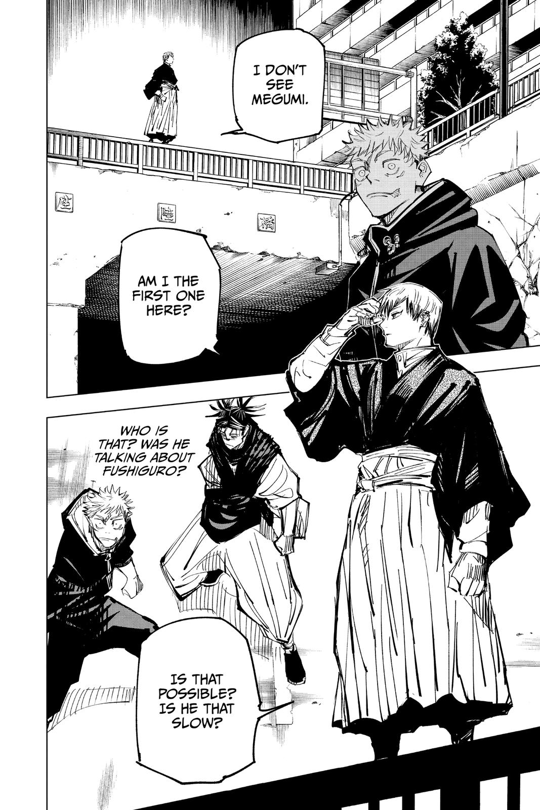 Jujutsu Kaisen Chapter 139 — page 11