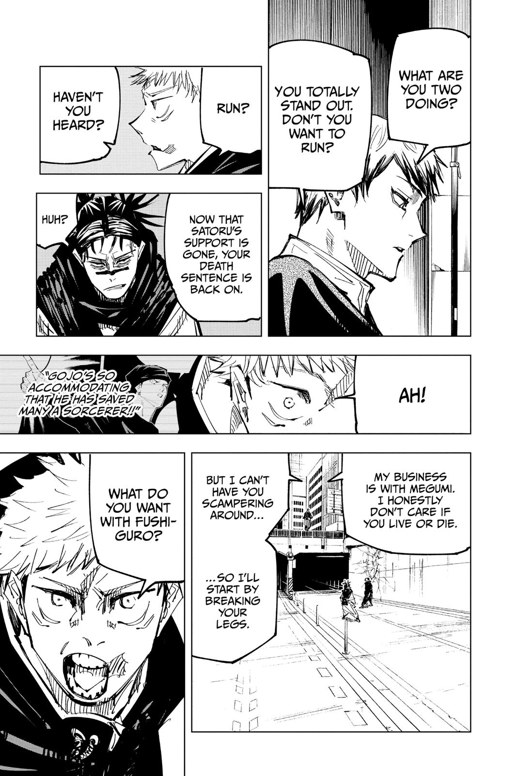 Jujutsu Kaisen Chapter 139 — page 12