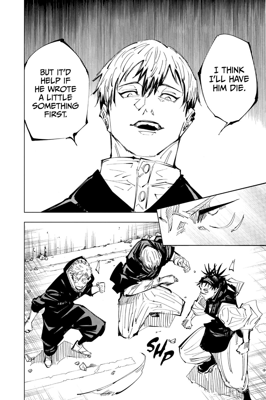 Jujutsu Kaisen Chapter 139 — page 13