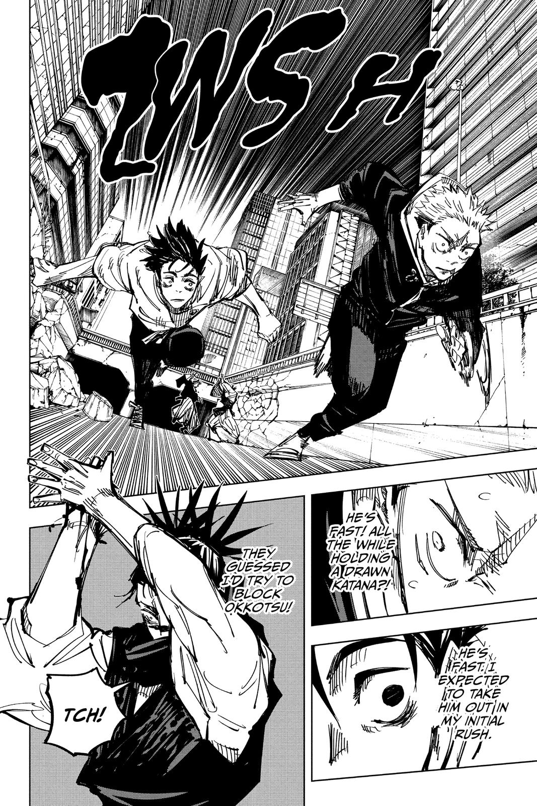 Jujutsu Kaisen Chapter 140 — page 8
