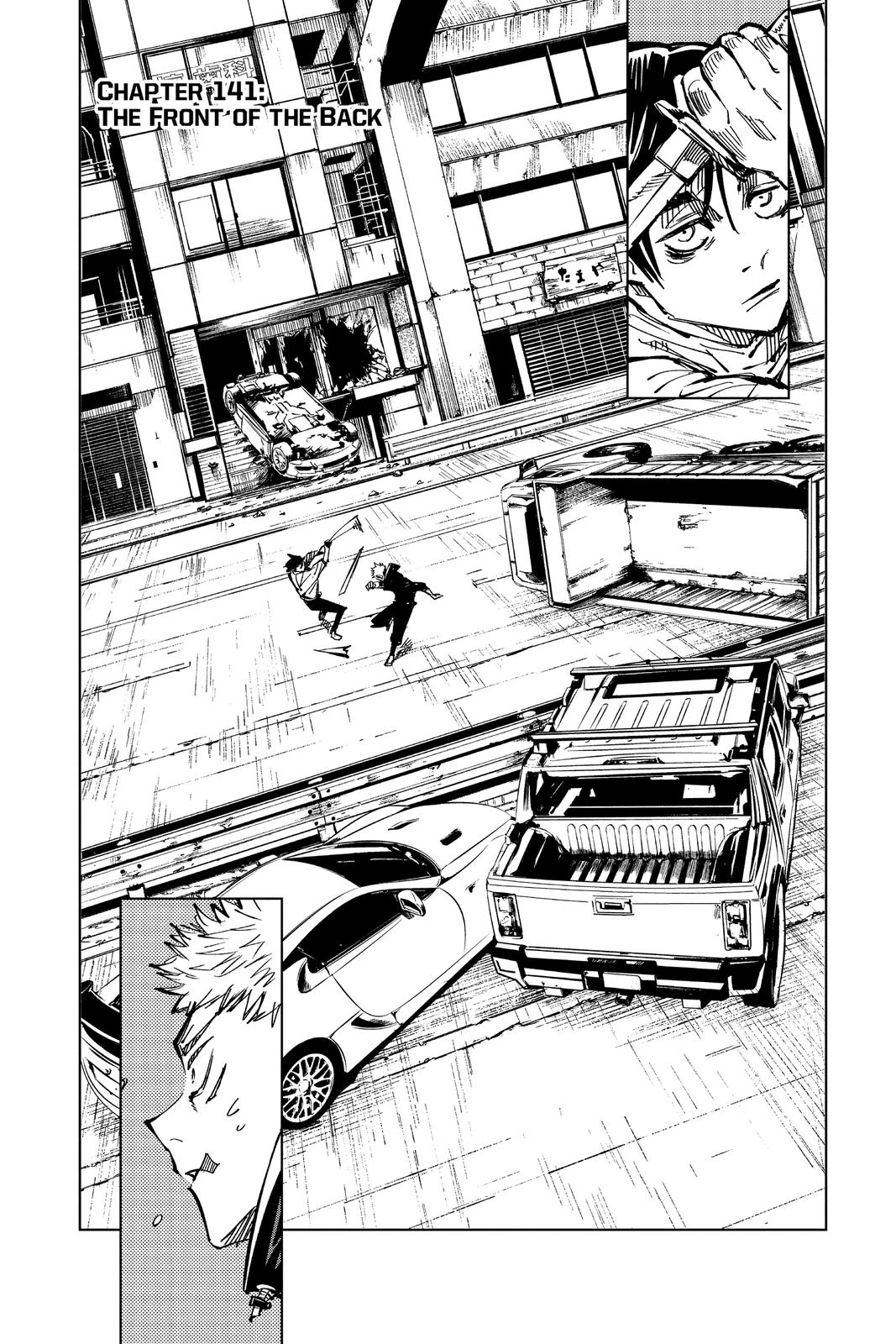 Jujutsu Kaisen Chapter 141 — page 1