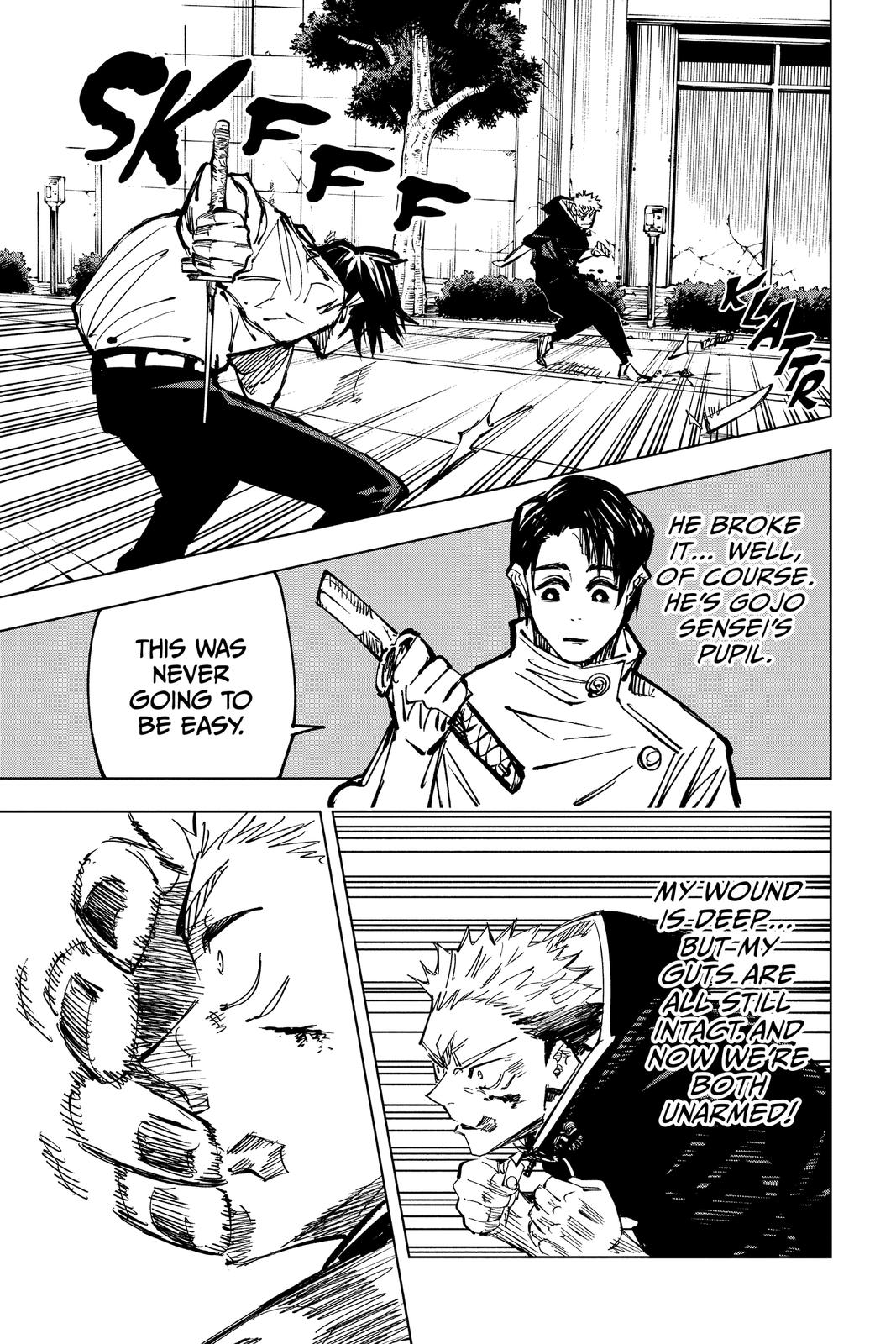 Jujutsu Kaisen Chapter 141 — page 11