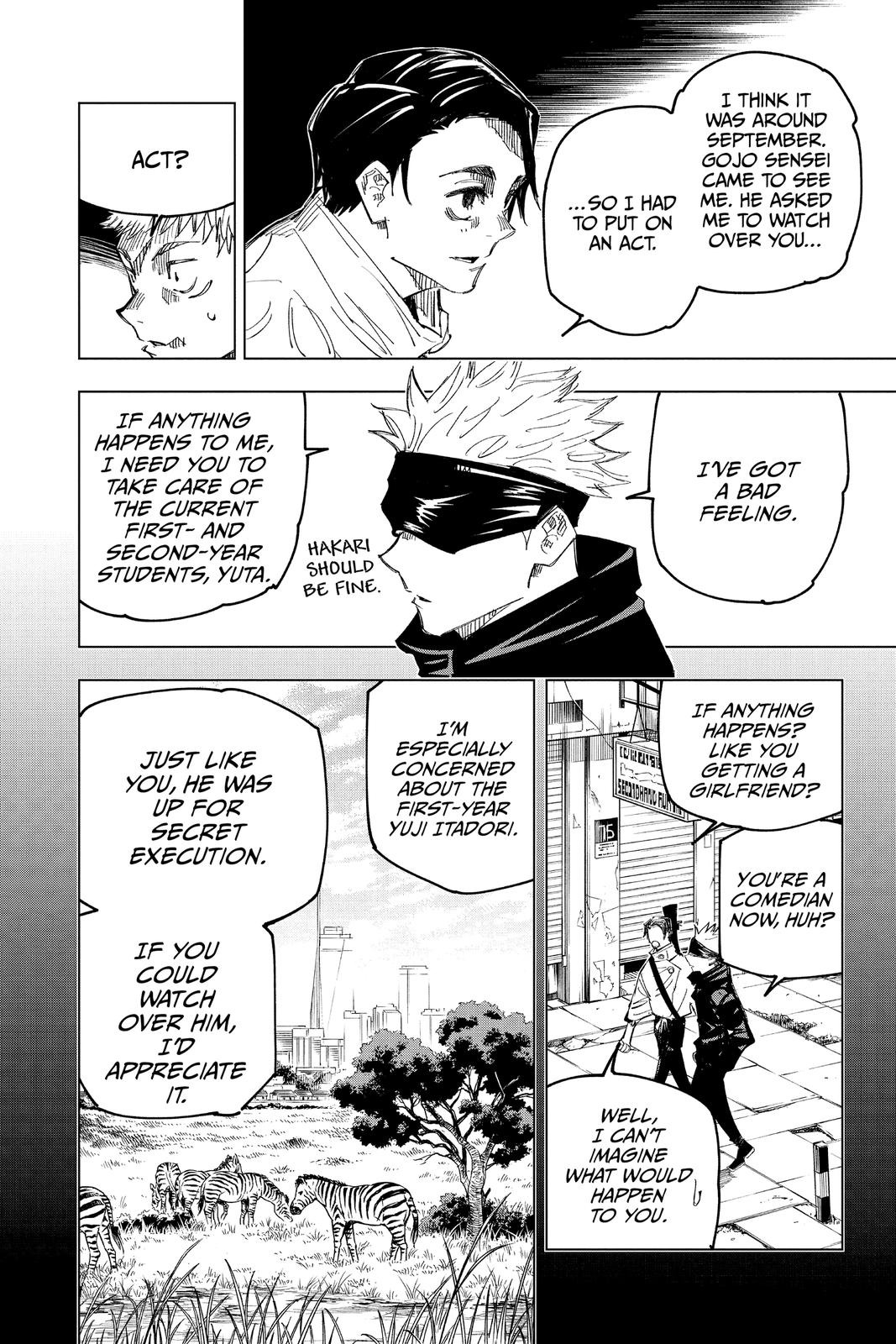 Jujutsu Kaisen Chapter 143 — page 14