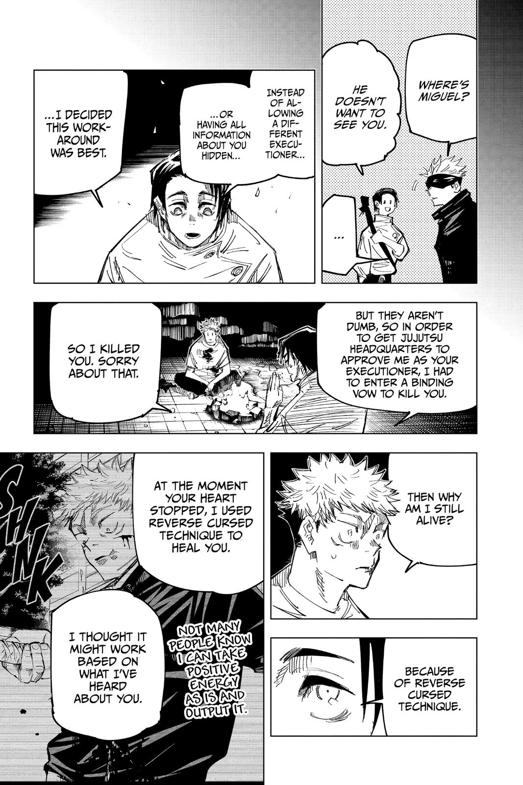 Jujutsu Kaisen Chapter 143 — page 15