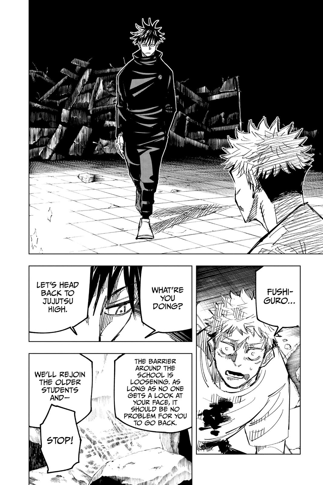 Jujutsu Kaisen Chapter 143 — page 18