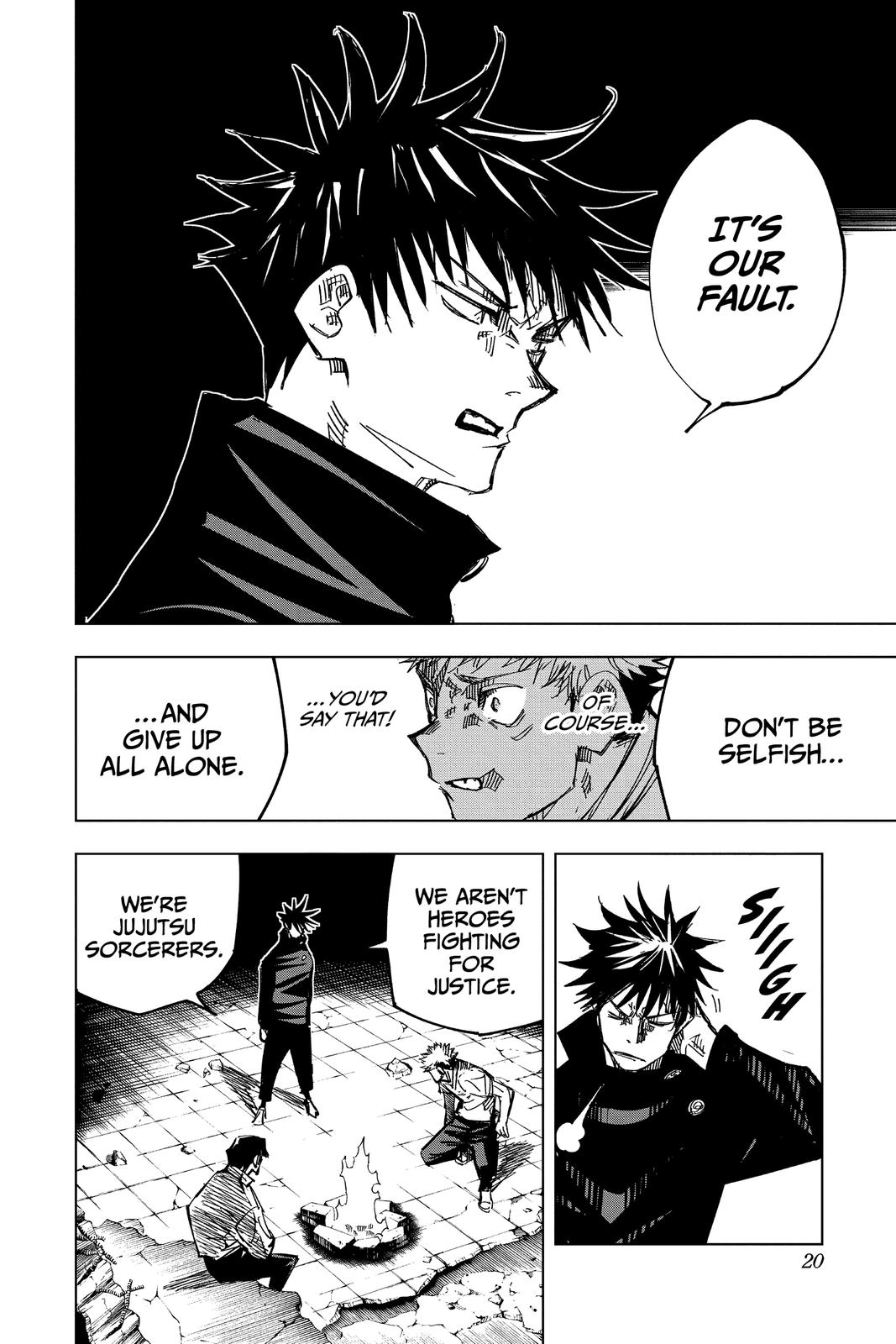 Jujutsu Kaisen Chapter 143 — page 20