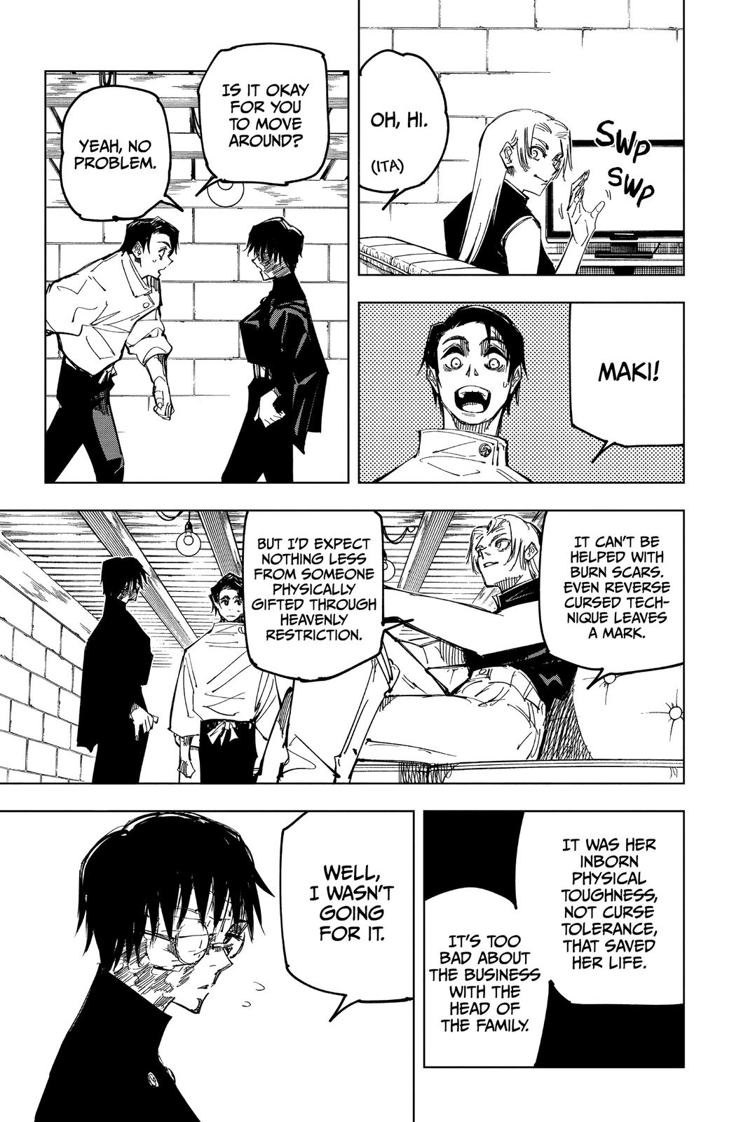 Jujutsu Kaisen Chapter 144 — page 9