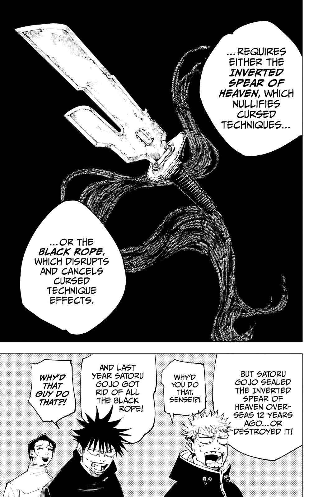 Jujutsu Kaisen Chapter 145 — page 17