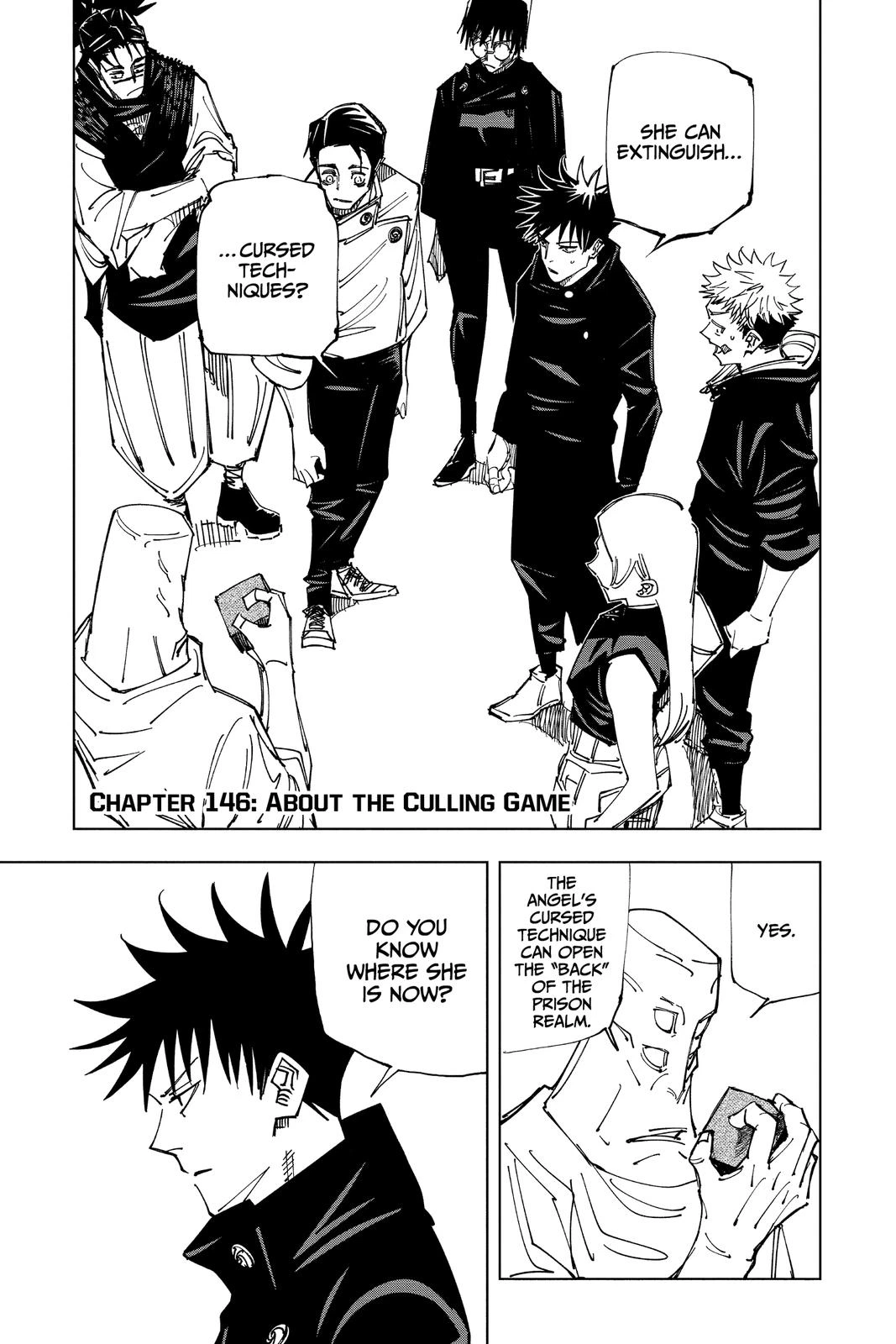 Jujutsu Kaisen Chapter 146 — page 1