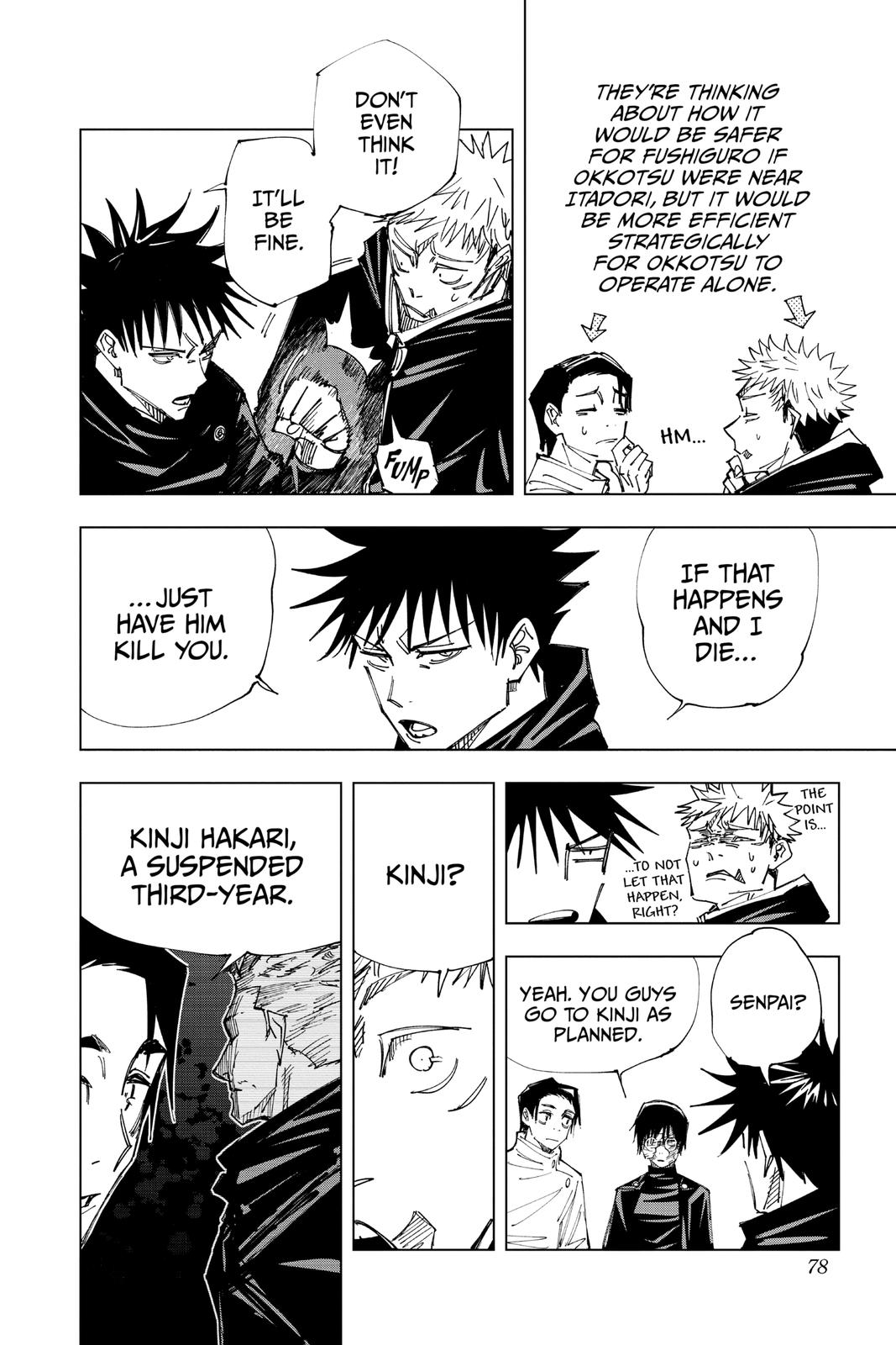 Jujutsu Kaisen Chapter 146 — page 12