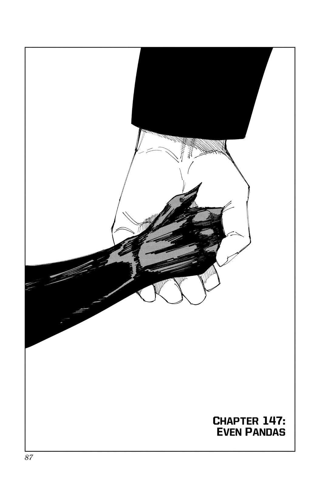 Jujutsu Kaisen Chapter 147 — page 1