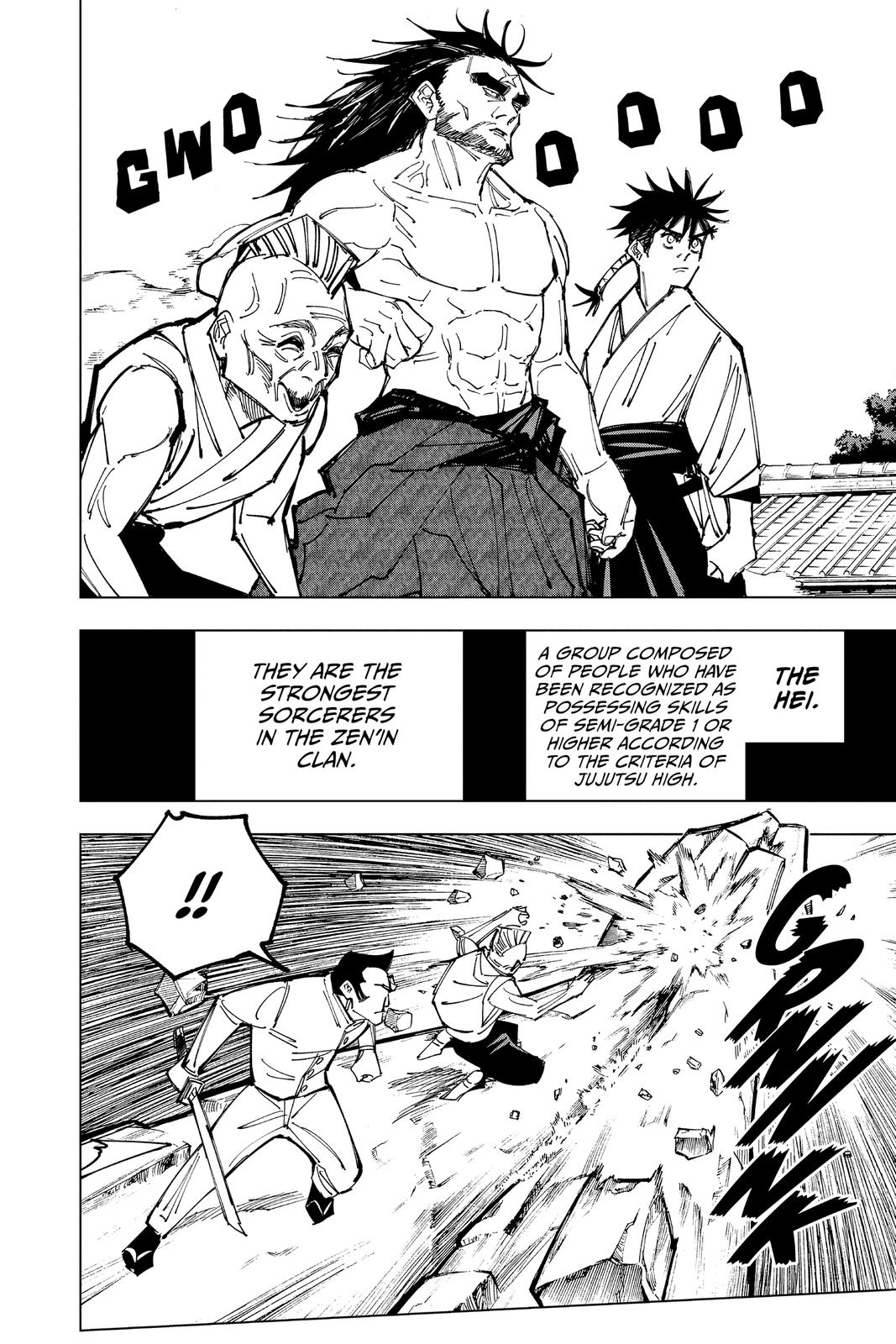 Jujutsu Kaisen Chapter 150 — page 14